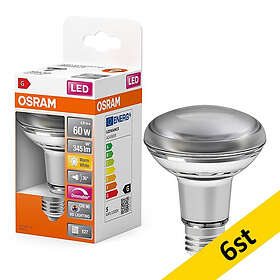 Osram R63 E27 2700K 400lm 4.9W 6-pack