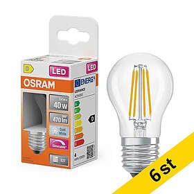 Osram G45 4000K 470lm 3.4W 6-pack