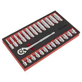 Sealey AK66723 Socket Set 27pcs