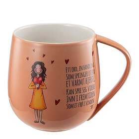 Lykketegning Hjertevarme Mug 45cl 2-pack