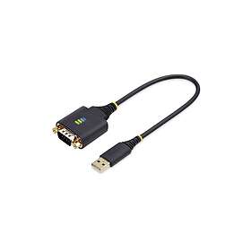 StarTech.com 1P1FFC-USB-SERIAL USB til Seriell Adapterkabel Rs232 USB (Han) til 