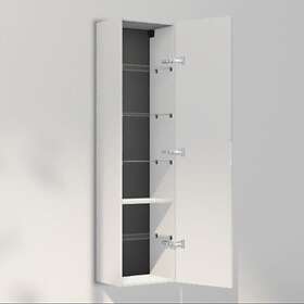 INR Iconic Nordic Rooms Hög Skåp Höger 40cm Vit (385916H)