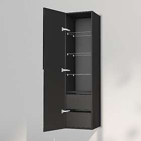 INR Iconic Nordic Rooms Grip 40/40 High Cabinet with Black Left 40cm (395939V)