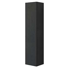 Dansani Inzo Urban Glatt Høyskåp Venstre 40cm Svart (U49-1250)