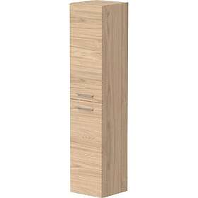Korsbakken Rowan/pine Høyskåp med Speil 35cm Lys Eik (251135035)