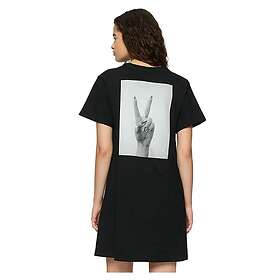 Miss Peace Hand Kortærmet Kort Kjole