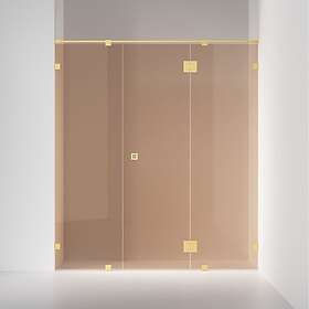 INR ARC 7 Dusjnisje Børstet Messing / Bronse Glass 10742800