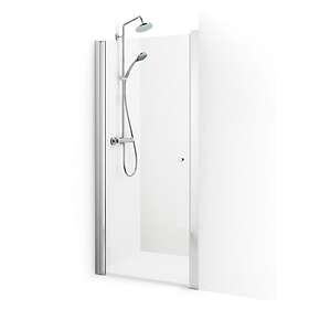 Macro Design Spirit Nisjedusj Matt Aluminium / 62-65.5cm Klart Glass med Hullgre