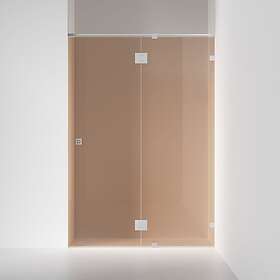 INR Iconic Nordic Rooms ARC 5 Dusjnisje Tilpasset Krom / Bronse Glass 10542500
