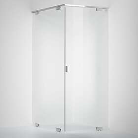 INR Epic Dusjnisje Spesiallaget Krom / Høyre Opal Klart Glass 713212300