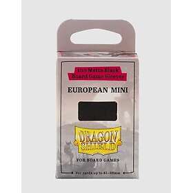 Dragon Shield European Mini Kortskydd Svart