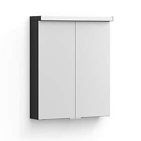 Svedbergs Intro Speilskap LED Belysning Grafittgrå 60cm 285262