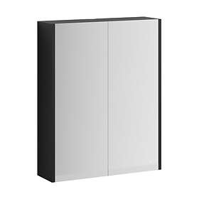 VikingBad Fay Speilskap Svart Matt 60cm 119164