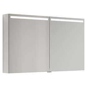 Dansani Mido+ Spegelskåp LED Vit Högglans 120cm S512-112