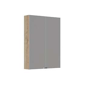 Dansani Inzo Style Speilskap 2 Dører Naturlig Eik 60cm S886-149