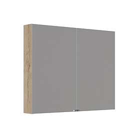 Dansani Inzo Style Speilskap 2 Dører Naturlig Eik 100cm S880-149