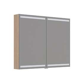 Dansani Inzo Level Speilskap Speilside 120cm 3 Dører S873-147