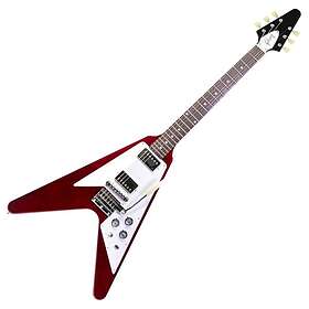 Gibson Custom 1967 Flying V Maestro Vibrola Mahogany Sparkling Burgundy
