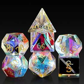 Prismatic Glas Tärningsset