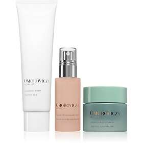 Omorovicza Cleansing and Hydrating Set pour Femmes (Mousse Nettoyante, Masque Dé