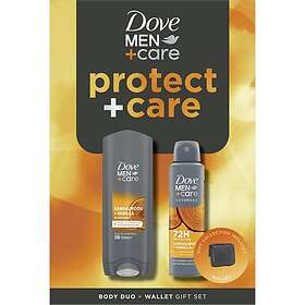 Dove Men+Care Sandalwood&Vanilla Lahjasetti miehille (2pcs)