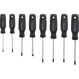 Osjord 05714988015066 Skrutrekkersett PZ2x100mm PH1x75mm PH2x100mm SL3x75mm SL5x