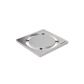 Geberit Designrist Circle Gulvdræn Grat 8x8cm