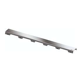 Tece Tecedrainline Steel II Chrome Grille de Vidange Linéaire 1000mm