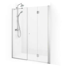 Macro Design Spirit Dusjhjørne Sving Matt Aluminium 70x70cm DSVSV77NGIC