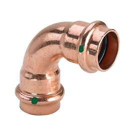 Viega Profipress Raccord Double Socket Press Coude 90° 18mm