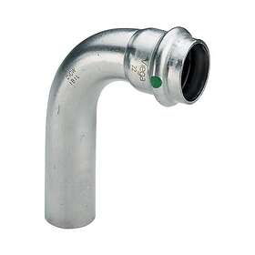 Viega Sanpress Acier inoxydable Street Press Coude 90° 18mm