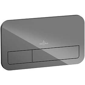 Villeroy & Boch Viconnect M200 Flush Plate Glass Grey