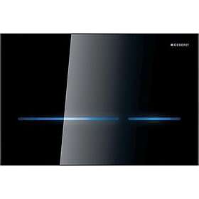 Geberit Sigma80 Skylleplade Berøringsfri Sort