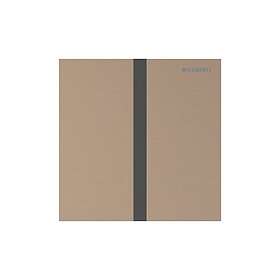 Geberit Sigma40 Urinalkontroll Kvadrat Rød / Nettverksdrift