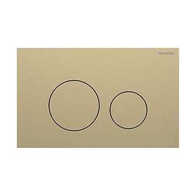 Geberit Sigma40 Rund Kontrolplade Messing