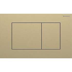 Geberit Sigma40 Neliömäinen Ohjauspaneeli Messinki (Easy Clean)