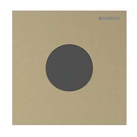 Geberit Sigma40 Rundtarmintel til urinal i messing / batteridrevet
