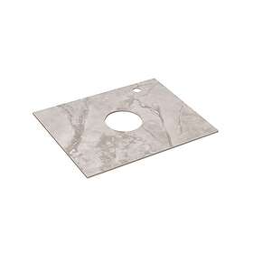 A-Collection Benkeplate Lysgrå 60cm 7042365