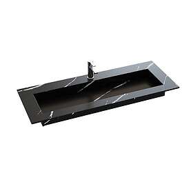 Dansani Inzo Angular Måltilpasset Servant Silestone Eternal Marquina 45.5cm 200-