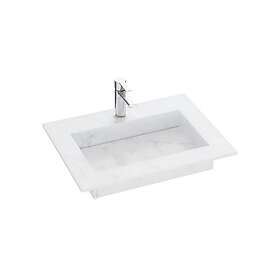 Dansani Inzo Angular Måltilpasset Servant Silestone Eternal Statuario 60-79cm 33