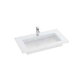 Dansani Inzo Angular Måltilpasset Servant Silestone Eternal Statuario 80-99cm