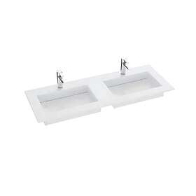 Dansani Inzo Angular Måltilpasset Servant Silestone Eternal Statuario Dobbel 45.