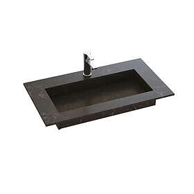 Dansani Inzo Angular Servant Silestone Calypso 165x120x45.5cm 80cm 338808114