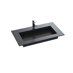 Dansani Inzo Angular Måltilpasset Servant Silestone Charcoal Soapstone 80-99cm 3