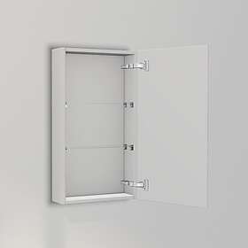 INR Iconic Nordic Rooms Grip 40/15 Høyt Skap Høyre 40cm Hvit (395416H)