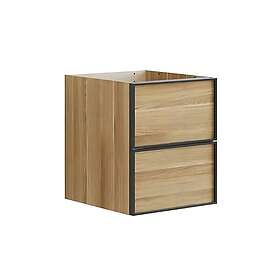 Dansani Inzo Vaskskåp 40x48-64x44cm Svart (U52-8055)