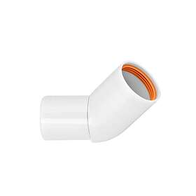 Faluplast Bøy Plast Street Elbow 45° 40mm