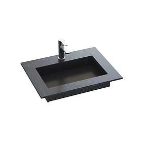 Dansani Inzo Angular Servant Silestone Charcoal Soapstone 60x165xh1.20xd45.50cm