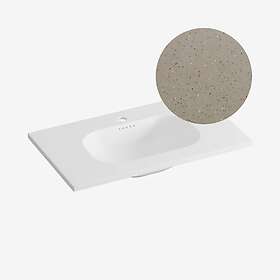 Korsbakken Nice Heldekkande Servant Terrazzo Lava 80cm 463210080