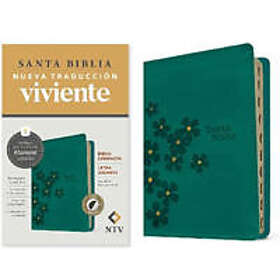 Biblia Compacta Ntv, Letra Gigante Con Filament (Sentipiel, Turquesa Floral, ?nd